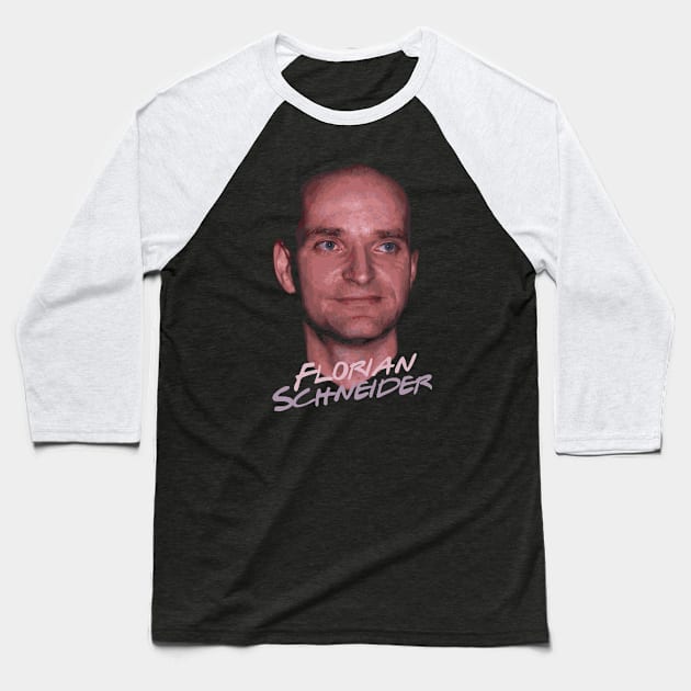 FLORIAN SCHNEIDER Baseball T-Shirt by rahobisona